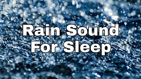 rain sounds for sleep